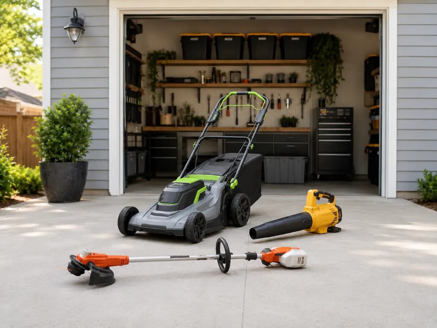 Lawn mower and outdoor power equipment for sale at Weiders Hardware